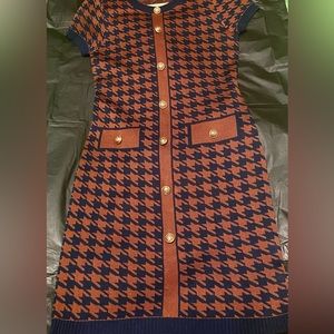 Sweater dress…short sleeve, short